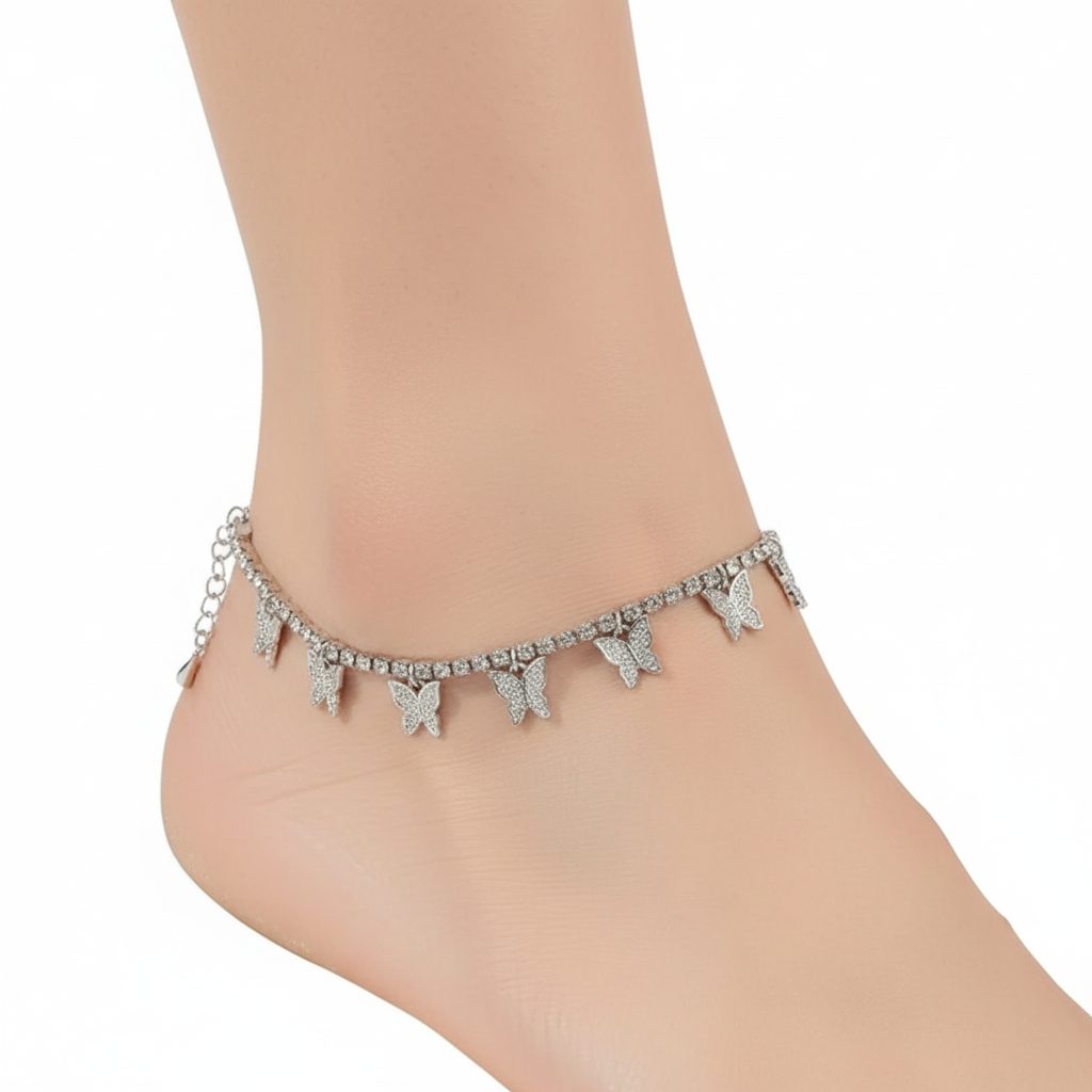 Butterfly Fusskette